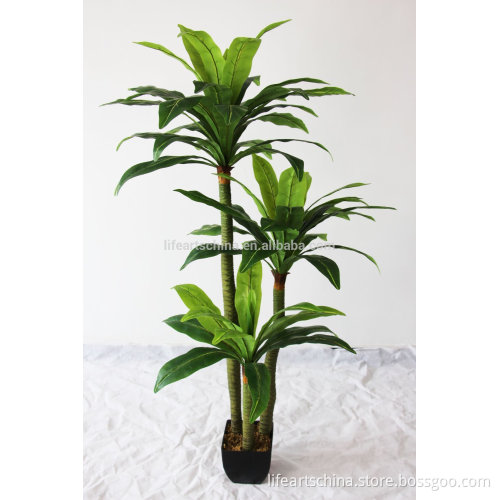 artificial plant, tropical plant 160cm dracaena tree